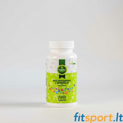 Multivitamine und Mineralien „Healthy Choice“ 90 Tabletten. Multivitamine und Mineralien „Healthy Choice“ 90 Tabletten.