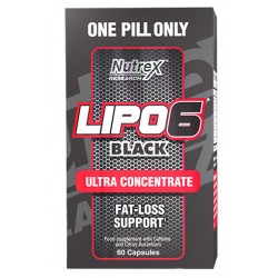 Nutrex Lipo 6 Black Ultra Konzentrat 60 Kapseln