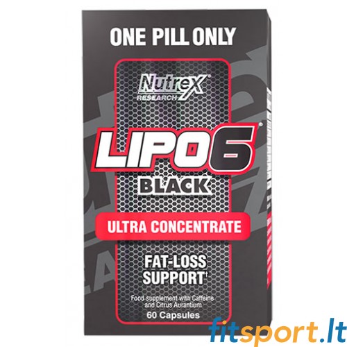 Nutrex Lipo 6 Black Ultra Konzentrat 60 Kapseln 