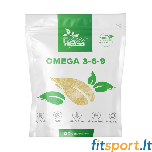Rohpulver Omega 3-6-9 120 Kapseln 