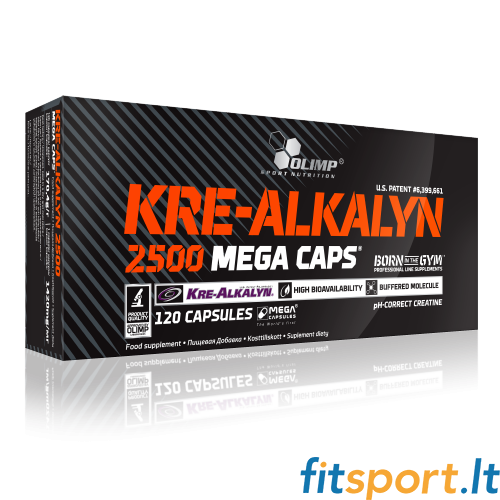 Olimp Kre-Alkalyne Mega Caps 2500 120 Kapseln  