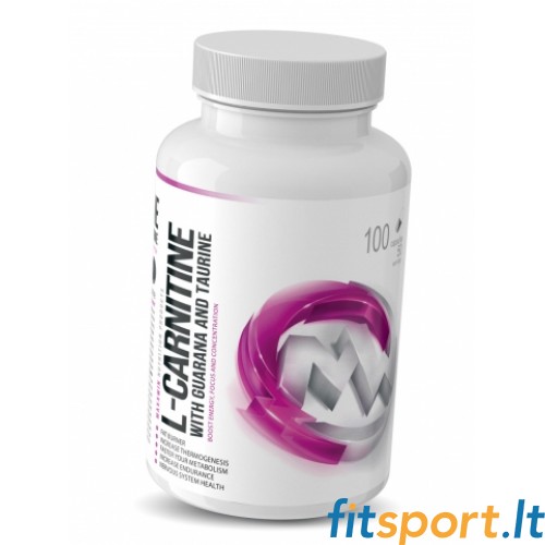 MaxxWin L-carnitine with Guarana and Taurine 90 kaps 